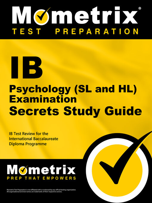 Title details for IB Psychology (SL and HL) Examination Secrets Study Guide by IB Exam Secrets Test Prep Staff - Available